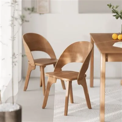 كراسي طعام أثاث خشبي